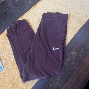Nike Sweatpants - Burgundy